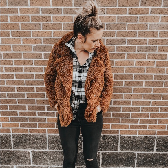 Wishlist Jackets & Blazers - Wishlist teddy coat